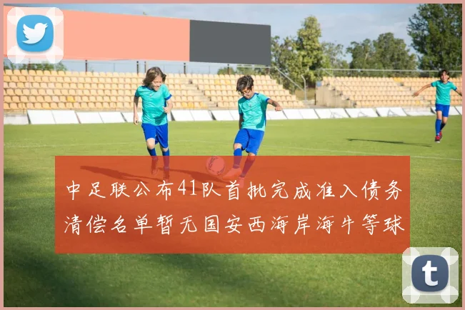 中足联公布41队首批完成准入债务清偿名单暂无国安西海岸海牛等球队参与